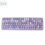 Клавиатуры AULA AC306 Purple-Colorful